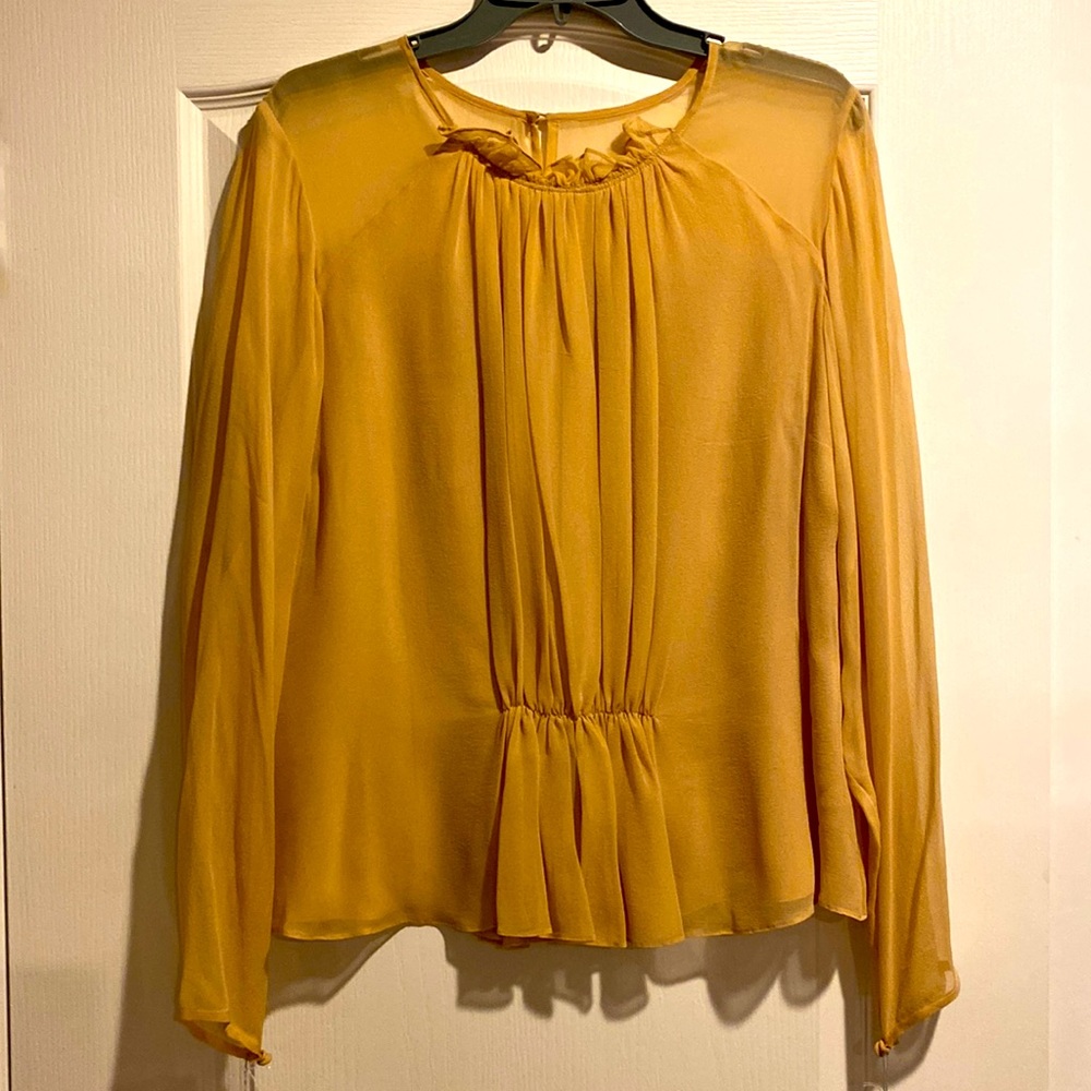 Worth silk blouse as 16